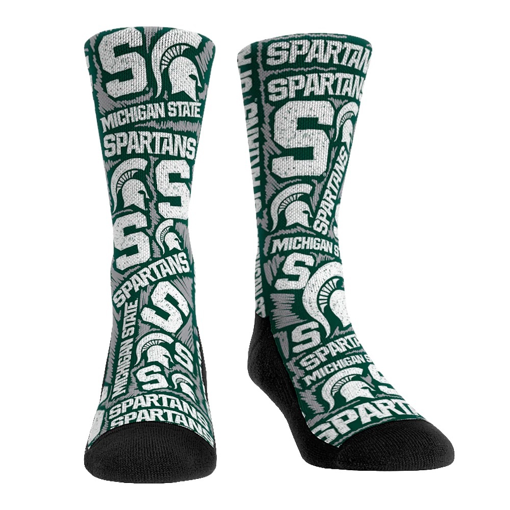 NWT ROCK EM SOCKS Michagan State Spartans S/M